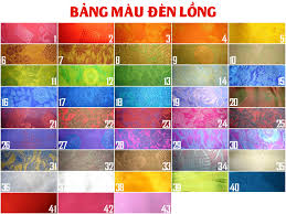 Vải lụa làm đèn lồng Hội An chất lượng