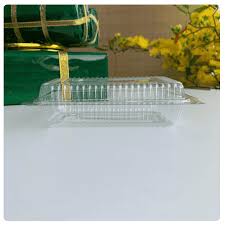 Hộp đựng bánh bằng nhựa Pet H30 13.5x9x4cm 500 cái giá chỉ 405k