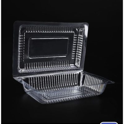 Hộp đựng bánh nhựa Pet H55 17x11x5cm an toàn cho sức khỏe có thể tái chế