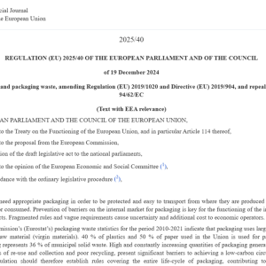 Cung cấp tài liệu quy định Regulation (EU) 2025/40 (PPWR) file pdf bản gốc và bản dịch tiếng Việt - PPWR Declaration of Conformity (DoC): Hướng Dẫn Lập Tuyên Bố Hợp Quy Bao Bì EU Cho Doanh Nghiệp Xuất Khẩu